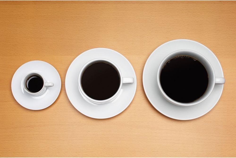 Coffee Cup Sizes Find The Right Cup Size For Standard Coffee, Espresso And More